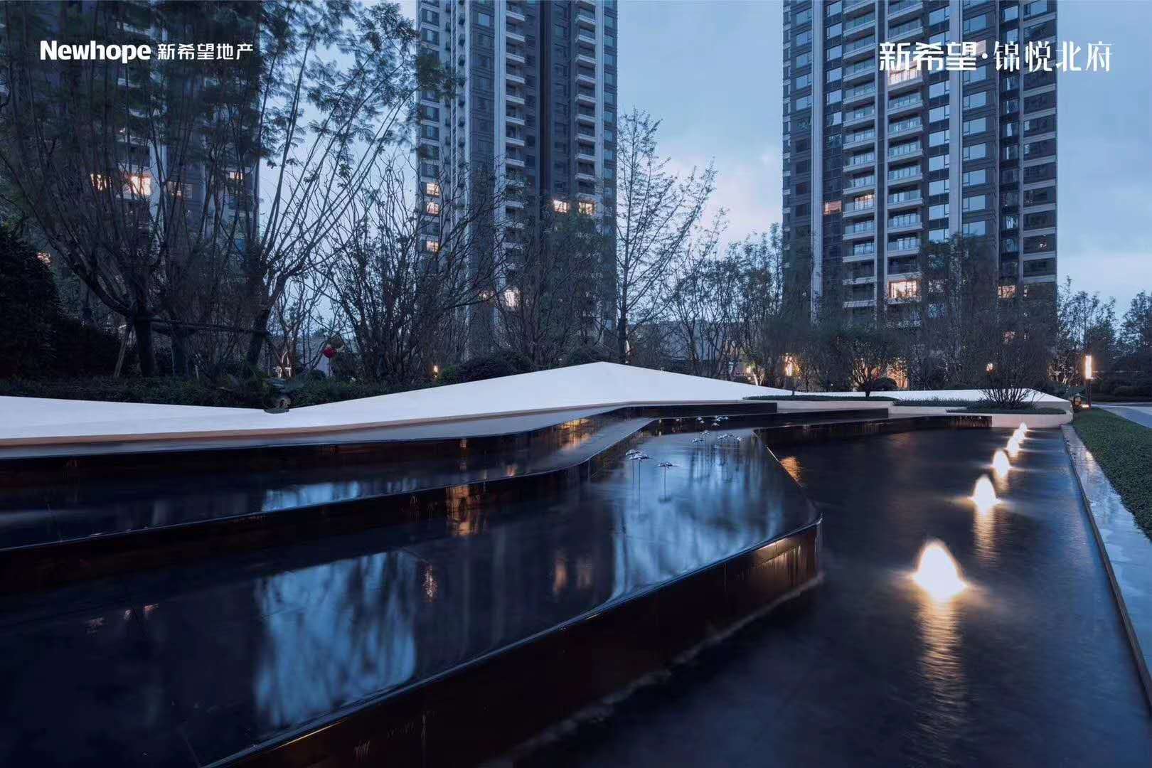 锦悦北府总平雨污管网